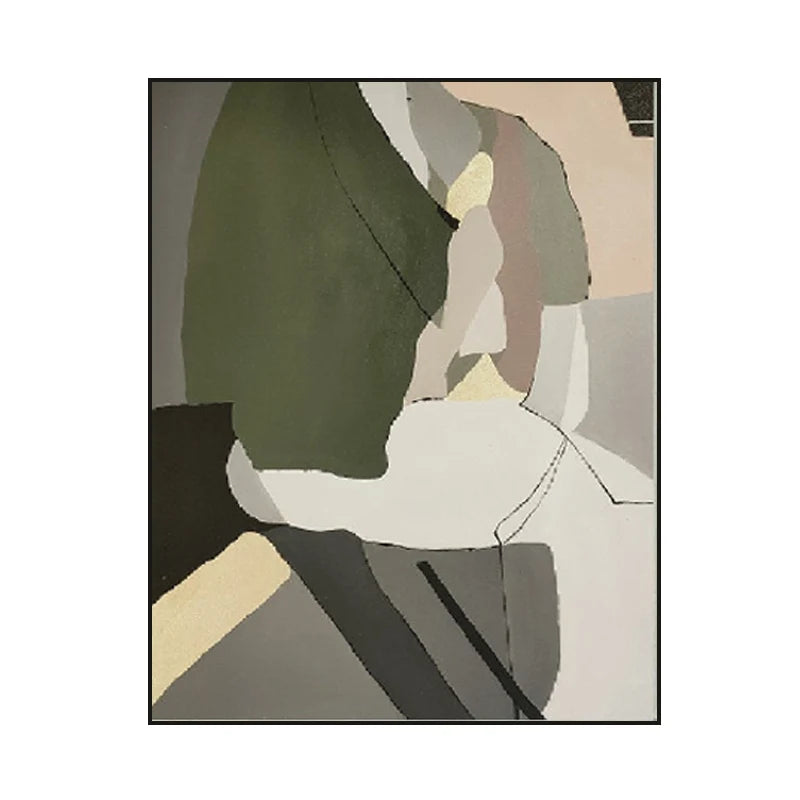 Huge Minimalist Picture Art 100% Hand Painted Abstract Oil Painting On Canvas Wall Art  For Living Room Home Decoration No Frame